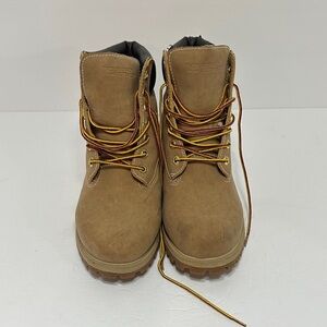 Rugged Outback Men Tan Lace-Up Boots Size 8